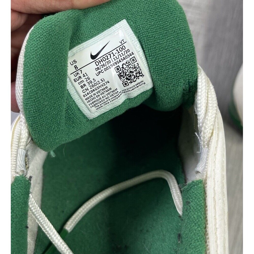 Nike Air Max 97 White Pine Green Men's Running Shoes DH0271-100 Men's Size 8 (D) - Picture 7 of 10
